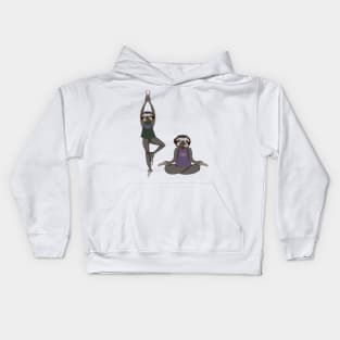 Everyday Sloths: Veda and Bea Kids Hoodie